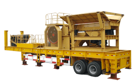 Mobile Rock Crusher Machine