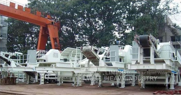 mobile quarry line