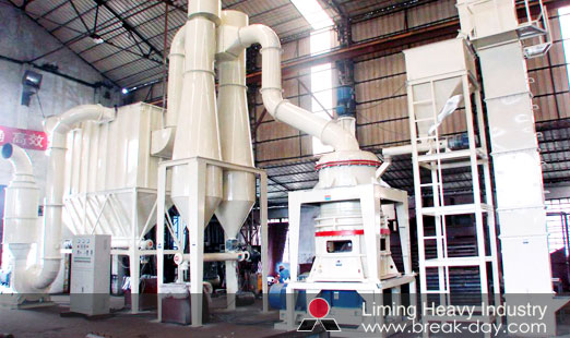 barytes micronizing making plant