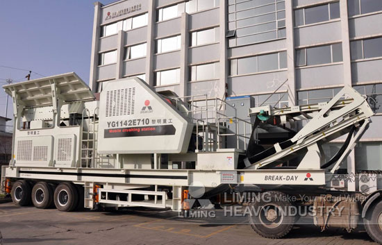 YG1142E710 Mobile Crusher