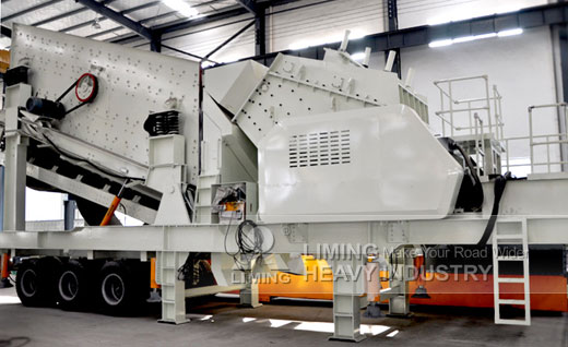 Mobile Rock Crushing Plant